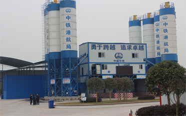 HZS120係列（liè）混凝土攪拌站