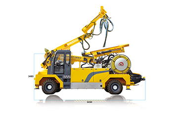 XZPS係列混凝土濕噴台車