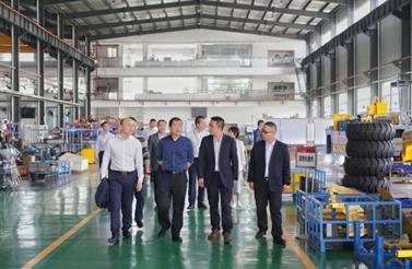 省經信廳、眉山市經信局（jú）一行領導蒞臨公司調研考察